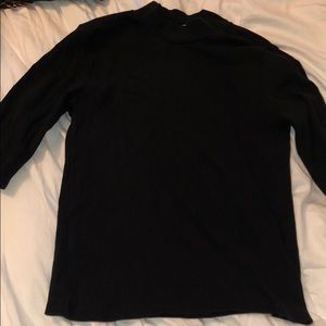 Zara 3/4 sleeve crop top